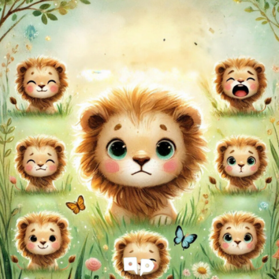 Image de Les Émotions de Petit lion